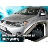 Deflektory na Mitsubishi Outlander 2006-2012 (+zadné)