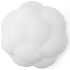 Normann Copenhagen Nástenná lampa Bubba, veľká – biela