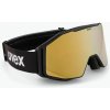 Lyžiarske okuliare UVEX Gravity FM black matt/mirror gold orange clear