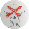 Dizajnové nástenné hodiny 8807 Nextime Windwild 30cm (8717713005025)