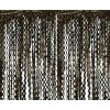 Godan Párty záves Metalická čierna s hviezdičkami 100 x 200 cm
