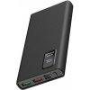 Platinet Power Bank PMPB10WQC726B 10000mAh PD3.0 QC3.0 displej čierna