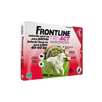 Frontline Tri-Act Spot-On Dog XL 40-60 kg 3 x 6 ml