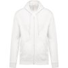 Kariban Mikina Kariban K479 s kapucí na zip COT20K47900105-white 2XL Bílá
