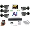 Monitorrs Security 4K IP 5 kamerový set 8 Mpix GTube (6379K5) (Monitorrs Security)