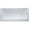 Cersanit Smart, akrylátová vaňa ľavá 170x80cm + nožičky, biela, S301-117