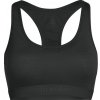Podprsenka Icebreaker W Mer 125 ZoneKnit Racerback Bra Veľkosť podprsenky: S / Farba: čierna