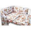 Baby Nellys Mantinel s obliečkami - Koloušek a kamaráti, 135 x 100 120x90