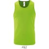 SOL'S | Sporty TT Men, Pánske šport. tielko, zelená neon, S