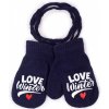 Zimné rukavičky Love Winter 10 cm