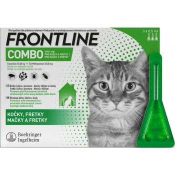 Frontline Combo Spot-On Cat 3 x 0,5 ml