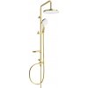 MEXEN/S MEXEN/S - X05 sprchový set zlatá / white 798050591-50