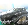 Deflektory Audi A6 C7 2011-2018 predné
