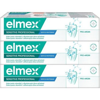 Elmex Sensitive Professional Gentle Whitening zubná pasta 3 x 75 ml