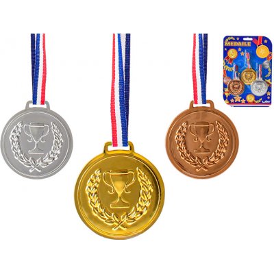 Medaile set 3 ks od 1,75 € - Heureka.sk
