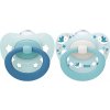 NUK Cumlík Signature 0-6m 2 ks box chlapec