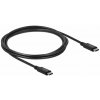Delock 86980 USB-C USB-C ® zástrčka USB-C ® zástrčka 2m černý