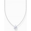 Thomas Sabo KE2213-051-14-L45V Silver necklace w. white drop pendant