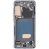 LCD Displej + Dotykové sklo + Rám Samsung Galaxy S21 5G G991 šedá farba - TFT