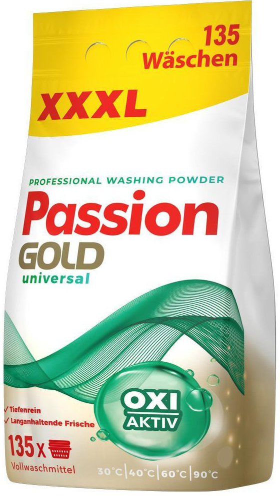 Passion Gold Universal prací prášok 8,1 kg 135 PD