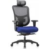 OFFICE PRO s.r.o. Kancelárska stolička NATUS Q24, modrý sedák