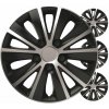 Versaco Puklice Rapide 16” čierno - strieborná sada 4ks COLOR BOX