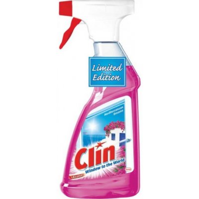 Clin Mediterranean Dreams čistič na okná rozprašovač 500 ml (Clin 500ml rozprašovač Mediteran)
