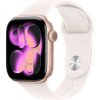 Apple Watch Series 11 (2025) GPS 42mm Rose Gold Alu Case, Light Blush Sport Band M/L EU MEU44 MEU44LWA