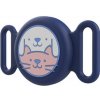 VSETKONAMOBIL 114993 VSETKONAMOBIL PET LOCATE Obal pre Apple AirTag na obojok psa / mačky tmavomodrý