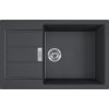 Franke SID 611 XL 1-miskový drez s odkvapkávačom 78 x 50 cm onyx (114.0496.089)