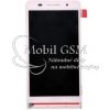 LCD Displej Huawei P6 - Dotykové sklo - Rám - biele