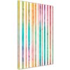 Vertikálny foto obraz fotografie na skle Farebné pásky 50x100 cm