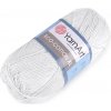 Pletacia priadza Eco - cotton XL 200 g - (760) biela