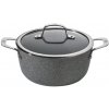 BALLARINI Salina 1005131 Hrniec so sklenenou pokrievkou 20 cm / 2.7 l / kovaný hliník (1005131)