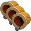 3x FILTER ZOSILNENÝ PRE KARCHER MV2 MV3 WD2 WD3 SE4001 WD2 PLUS KWD3 V17 V15