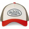 Von Dutch Terry cap red/khaki