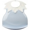 Plastový bryndák s límcom Baby Blue