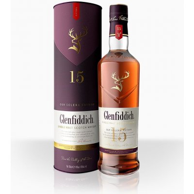 Glenfiddich 15y 40% 0,7 l (tuba)