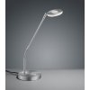Trio - MICHIGAN Trio - stolná LED lampa - nikel - 400mm