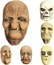 Čarodejnícka maska na tvár rôzne typy