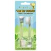 JACK N´JILL Náhradné hlavice TICKLE TOOTH pre sonickú zubnú kefku, detské (18M+) 1x2 ks
