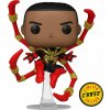 Funko POP! Marvel Spider-Man Comics: Miles Morales Iron Spider Limited Chase Edition