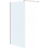CERSANIT - Sprchová zástena WALK-IN MILLE CHROM 120x200, číre sklo S161-002