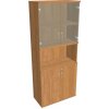 OFFICE PRO s.r.o. HOBIS kancelárska policová skriňa - SZ 5 80 10, zámok Huwill, jelša