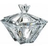 Bohemia Crystal Dóza s víčkem Metropolitan 150 mm