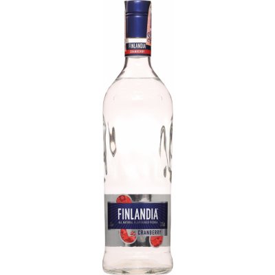 Finlandia Cranberry 37,5% 1 l (čistá fľaša)