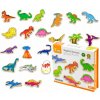 Viga drevené magnetky Dinosaurus 20 ks