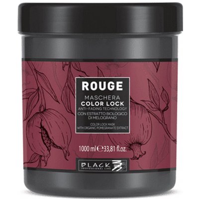 Black Rouge Color Lock Mask Maska s extraktem z granátového jablka 1000 ml