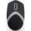 EXACTGAME AMEI AM-M101S/Ergonomická/Optická/1 600 DPI/Drátová USB/Černá-stříbrná