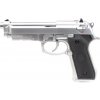 WE Airsoftová pištoľ M9 A1 Gen 2, strieborná, celokov, BlowBack, full auto